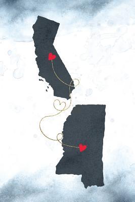 Read online California & Mississippi: Long Distance Out of State Notebook - Blank Lines -  | ePub