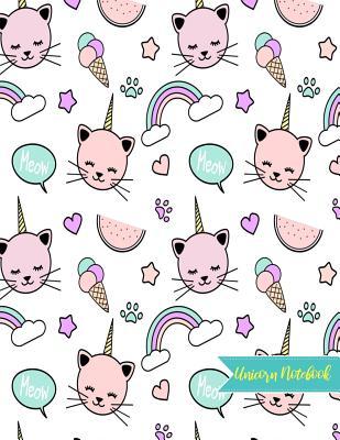 Download Unicorn Notebook: Cute Kawaii Journal and Diary Large 8.5 x 11 Matte Cover with Blank Lined Ruled White Paper Interior - Perfect for School, Gifts for Kids (Girls and Boys), Party Favors for Birthday, Activity Book for Arts and Crafts - Anabella Henry file in ePub