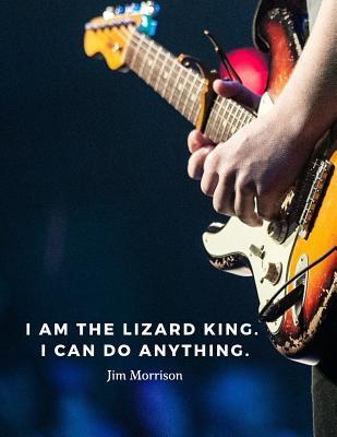 Read I am the lizard king. I can do anything.: 110 Lined Pages Motivational Notebook with Quote by Jim Morrison - Score Your Goal file in ePub