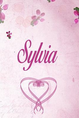 Download Sylvia: Personalised Name Notebook/Journal Gift For Women & Girls 100 Pages (Pink Floral Design) for School, Writing Poetry, Diary to Write in, Gratitude Writing, Daily Journal or a Dream Journal. - Personalised Name Publishers file in PDF