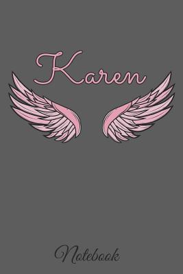 Read online Karen Notebook: A beautiful personalized angel wings soft cover notebook with 100 lined pages in 6x9 inch format. Personal Diary Personalized Journal Customized Journal -  file in ePub