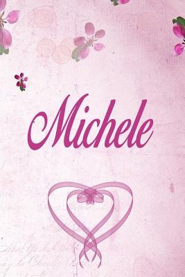 Read online Michele: Personalised Name Notebook/Journal Gift For Women & Girls 100 Pages (Pink Floral Design) for School, Writing Poetry, Diary to Write in, Gratitude Writing, Daily Journal or a Dream Journal. - Personalised Name Publishers | ePub