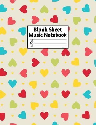 Download Blank Sheet Music Notebook: Easy Blank Staff Manuscript Book Large 8.5 X 11 Inches Musician Paper Wide 12 Staves Per Page for Piano, Flute, Violin, Guitar, Trumpet, Drums, Cello, Ukelele and other Musical Instruments - Code: A4 8294 - Haven McBride file in PDF